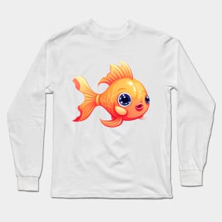 Cute cartoon fish. Long Sleeve T-Shirt